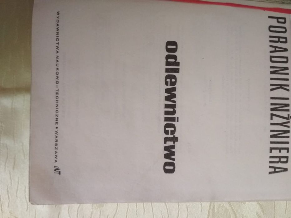 Poradnik inżyniera odlewnictwo