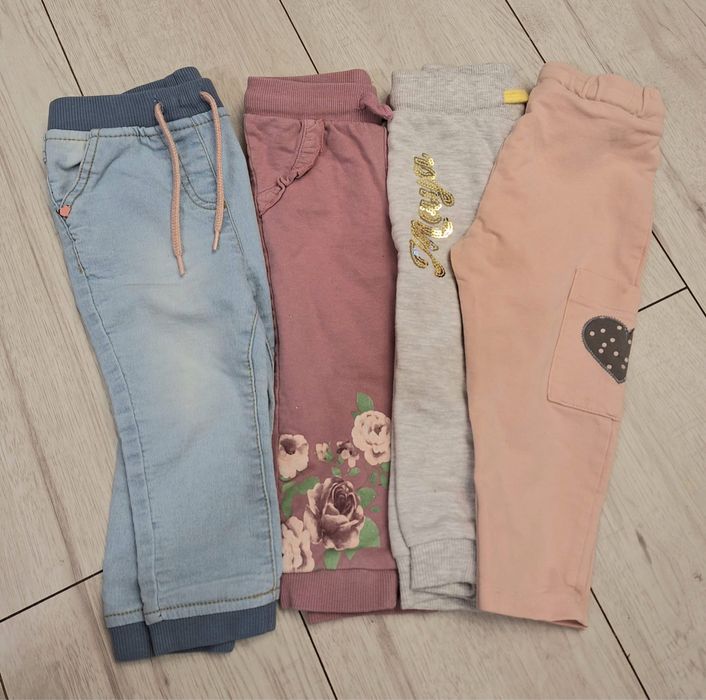 Paka ubranek 86 dla dziewczynki