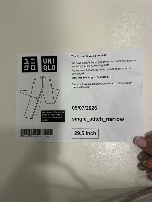 Нові лляні брюки UNIQLO × Comptoir des Cotonniers, розмір L
