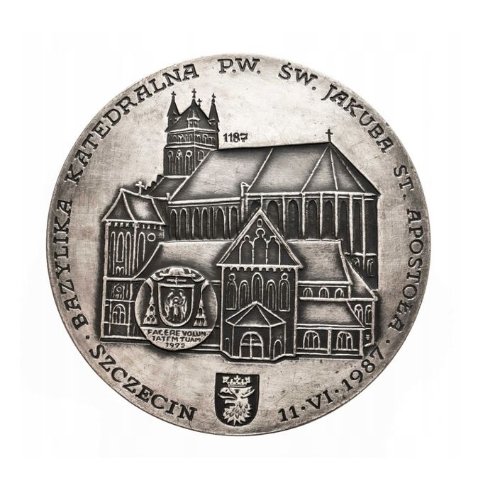 MEDAL JAN PAWEŁ II - Szczecin 1987