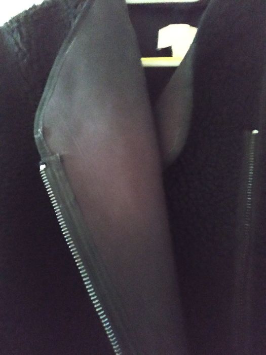 Kurtka baranek czarna