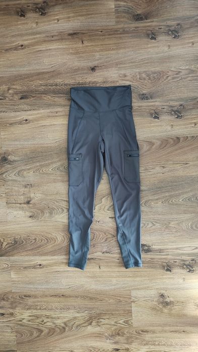 Spodnie trekkingowe legginsy wysoki stan