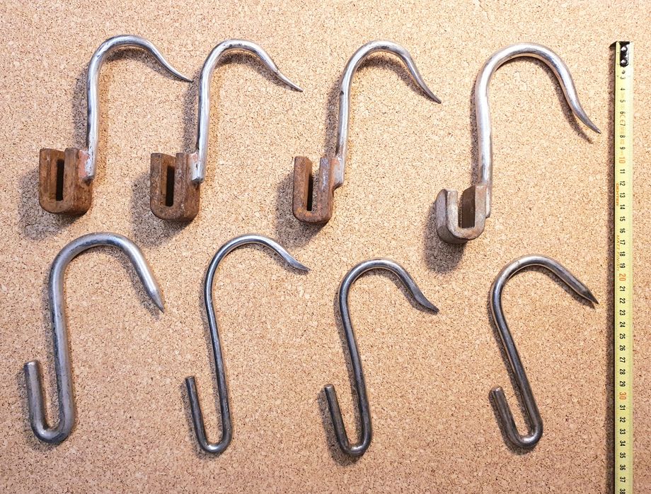 Ganchos INOX para talho