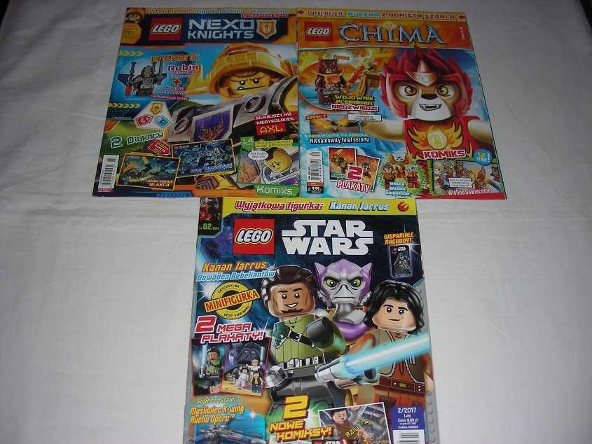 Lego STAR WARS, Nexo Knight, Chima Zestaw 2017