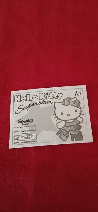 Cromo Hello Kitty,  n° 13