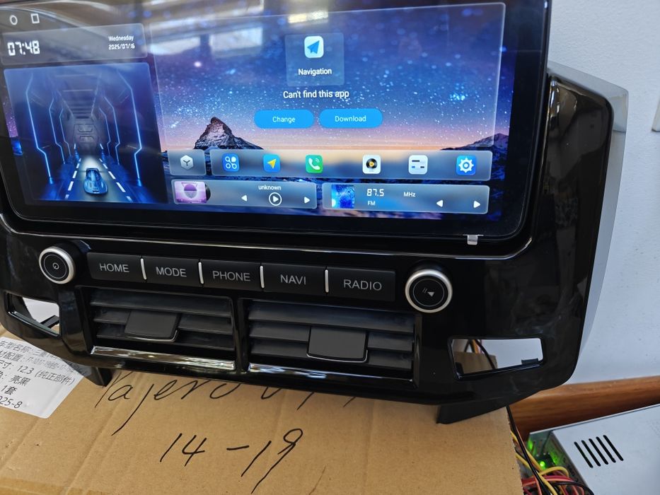 Штатная магнитола Mitsubishi Pajero 4 V97 android GPS WiFi