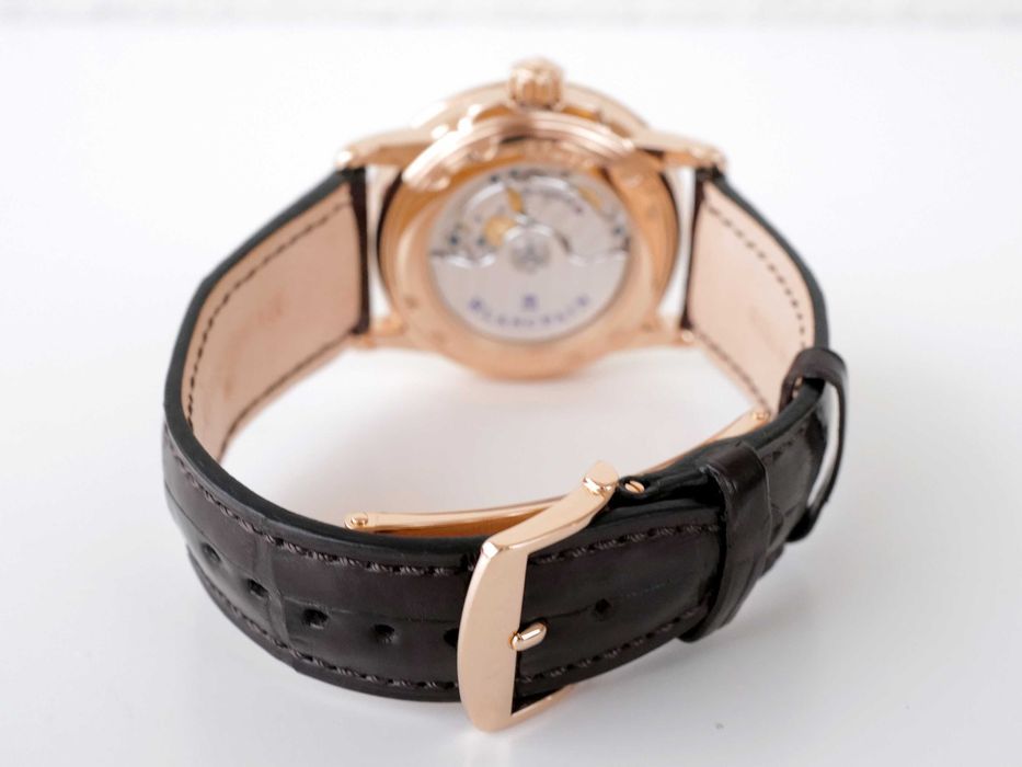 Blancpain Léman Hommes Dual Time Zone 18K Rose Gold