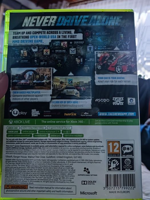 The crew gra Xbox 360