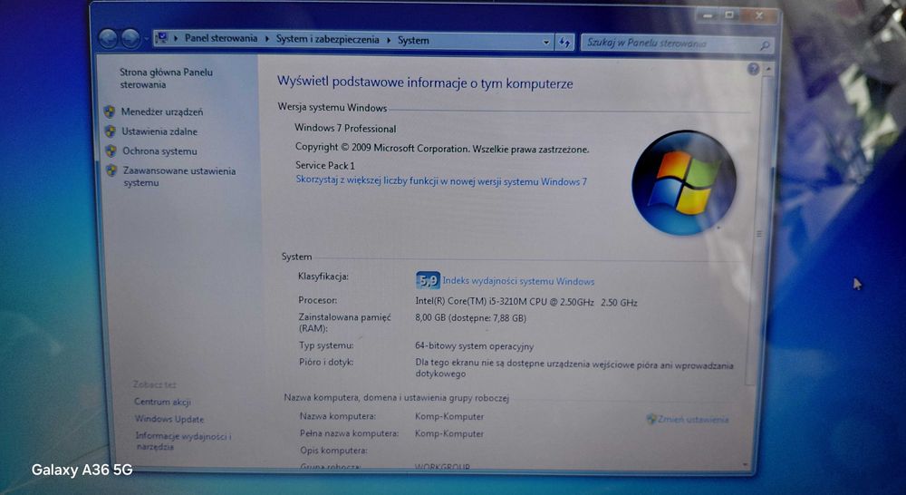 Nie zawodny Laptop Toshiba Satellite C55-A-199