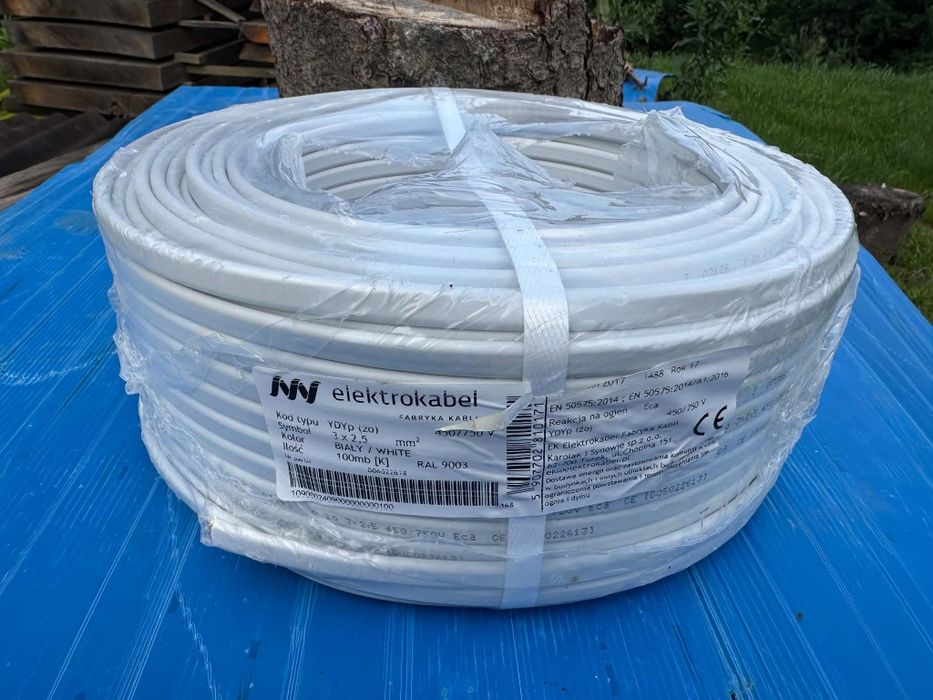 Przewód kabel Elektrokabel 3x2,5