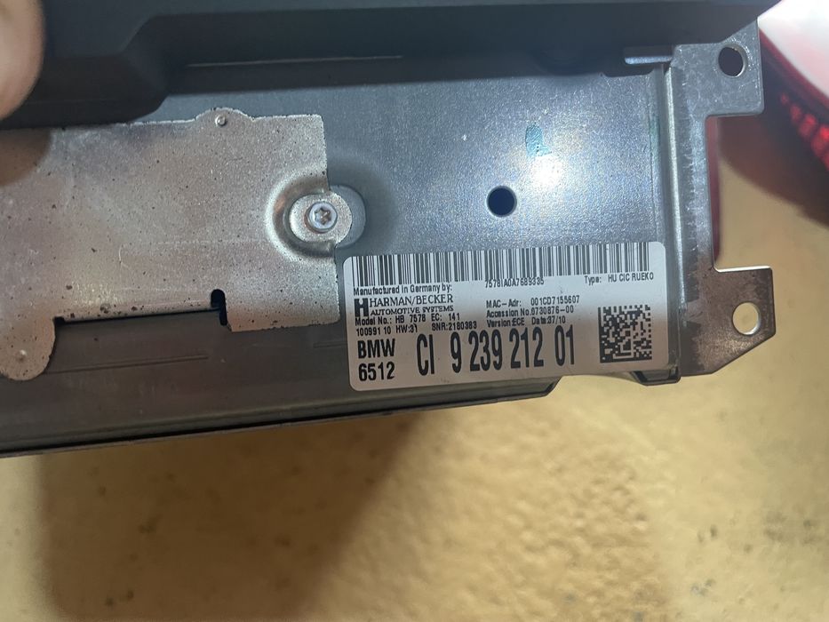 Бмв е90  сіс навігація