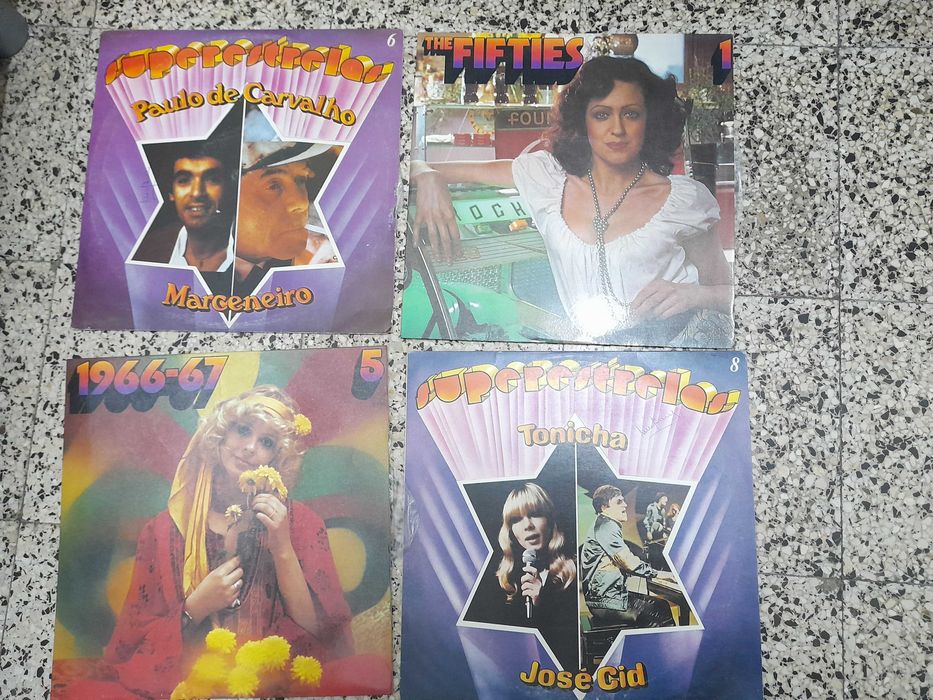 Discos vinil antigos