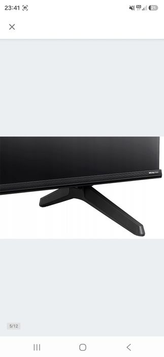 Telewizor LED Hisense 58A6K 58" 4K UHD czarny SMART Android tv wifi
