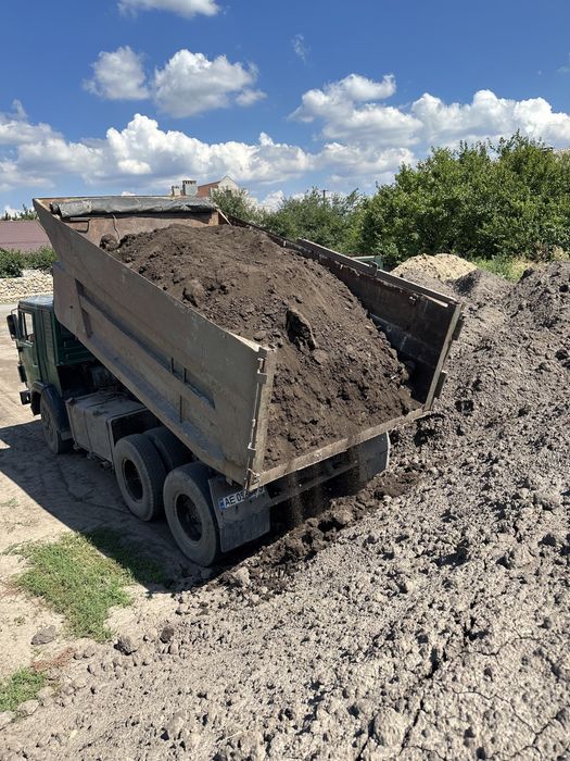 Чернозем Земля Грунт Глина Перегній від 1-й тонны до 20т