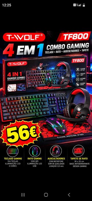 Teclado 56€. Oportunidade