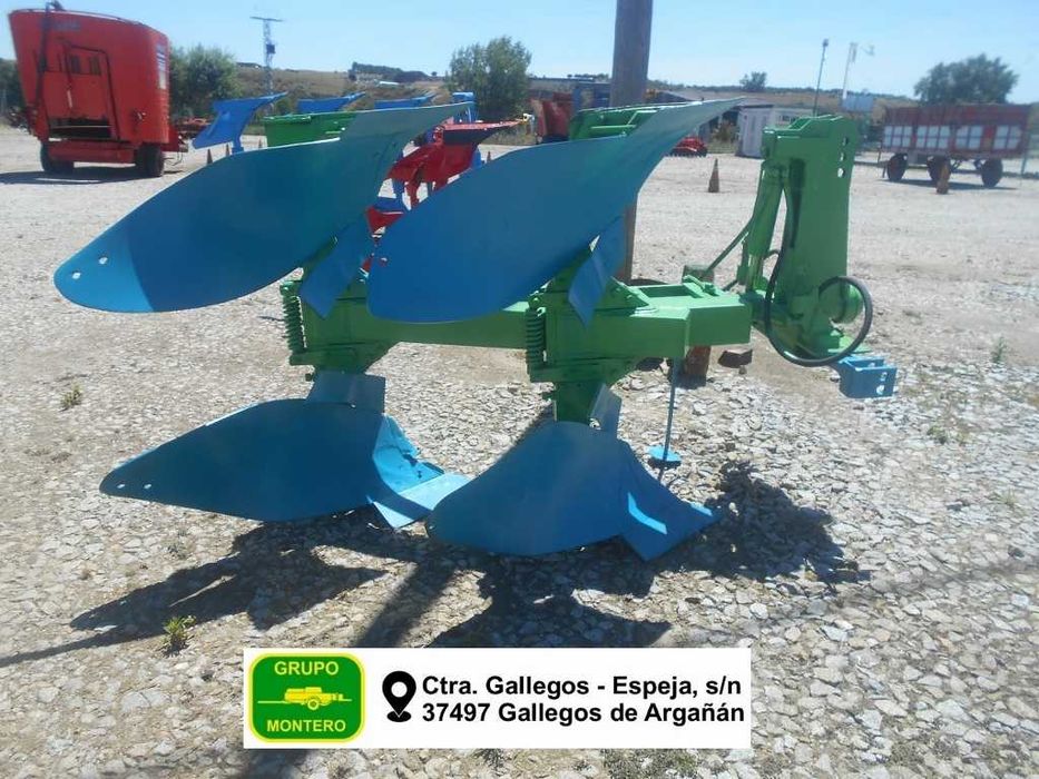 Charrua de 2 ferros hidraulica