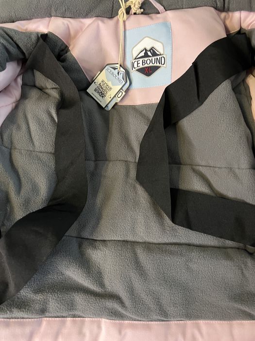 Kurtka zimowa narty różowa