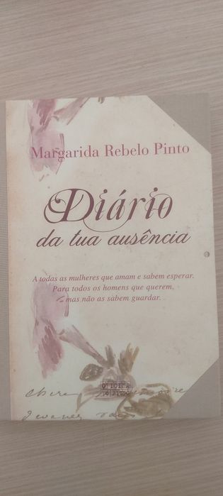 Vendo livro Diário da tua Ausência de Margarida Rebelo Pinto