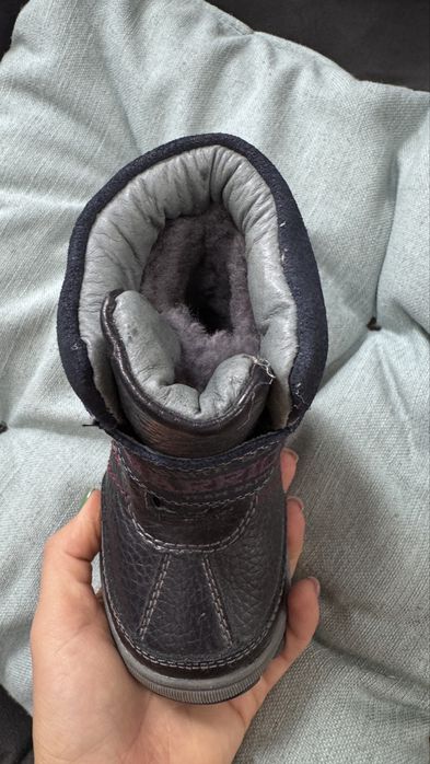 Сапожки зимові для хлопчика розмір 21