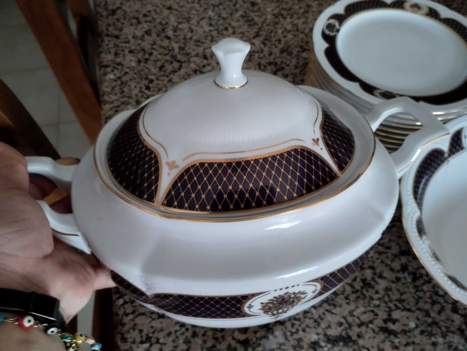 Serviço de jantar completo