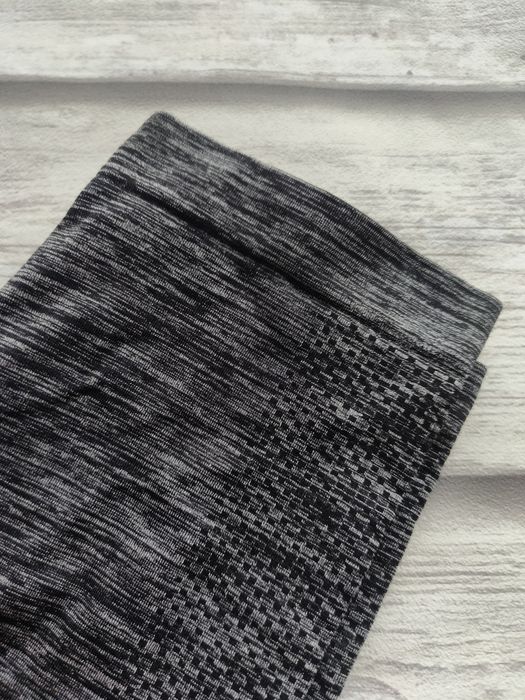 Legginsy grafitowe czarne H&M S/M