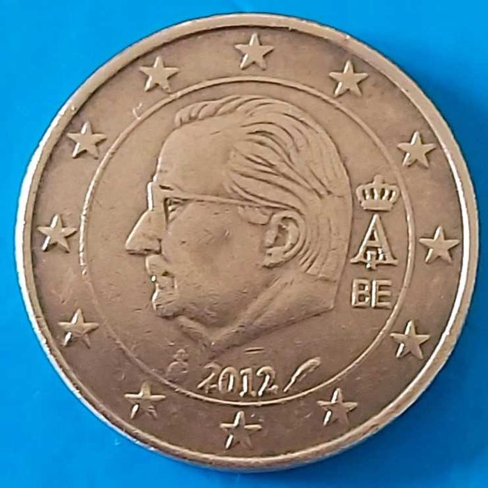 5 Cêntimos de 2012 da Bélgica, Alberto II
