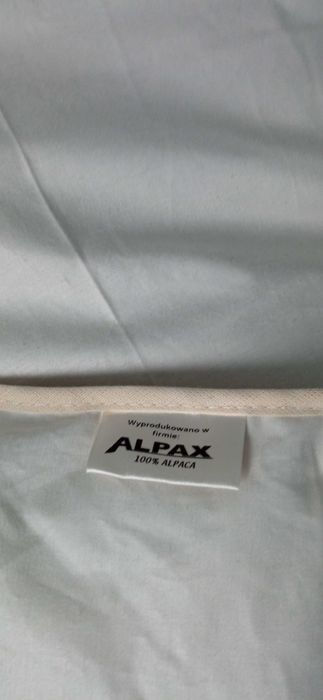 Kołdra z alpaki 100% 140/200 cm
