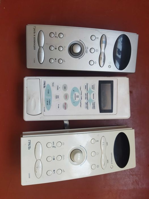 Панель управления для микроволновки.