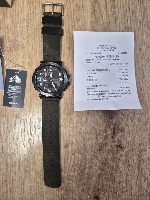 Zegarek Casio Pro trek