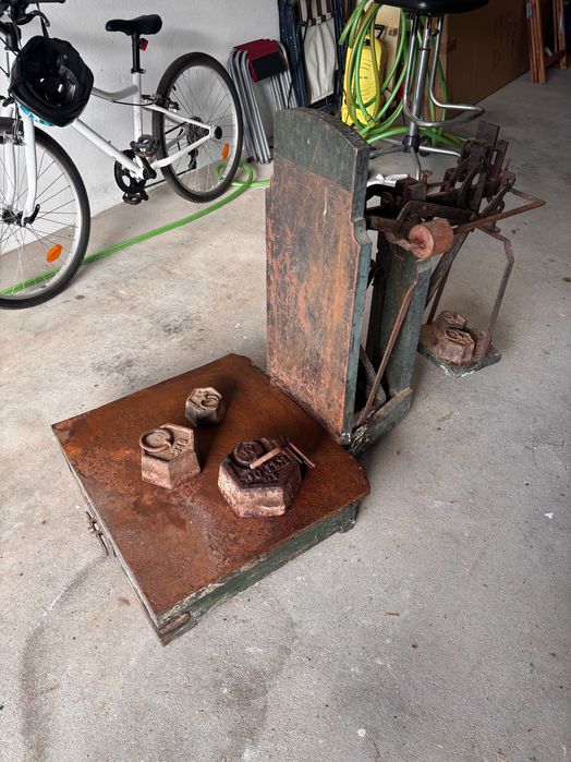 Balança antiga agricola