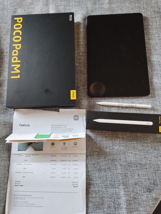 Tablet Xiaomi POCO Pad M1 + oryginalny rysik