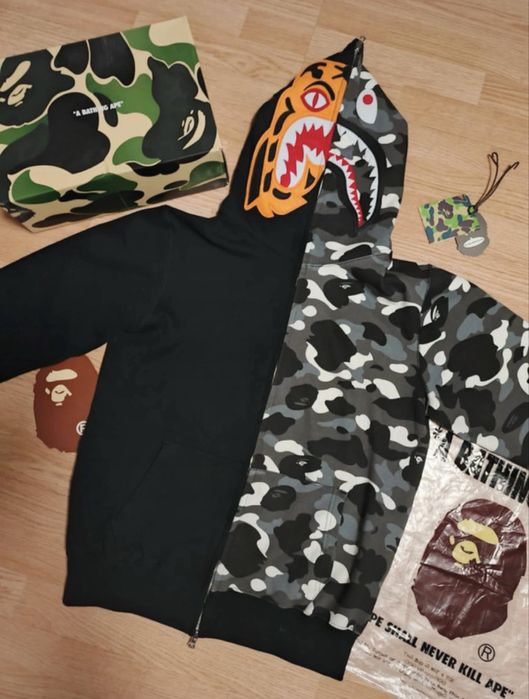 Bape shark Tiger glow in the dark