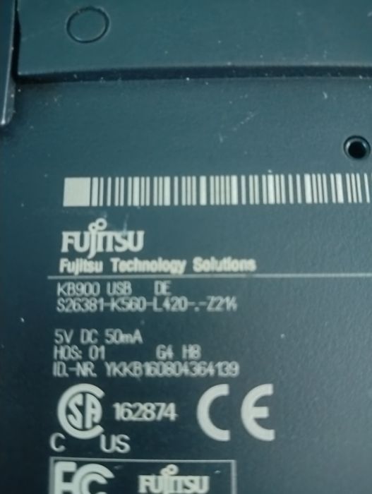 Klawiatura Fujitsu