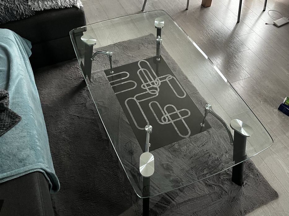 Ława szklana stolik kawowy