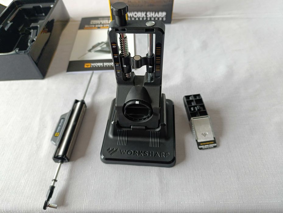 Ostrzałka Work Sharp Precision Adjust WSBCHPAJ-I – precyzyjna regulacja kąta 15–30°