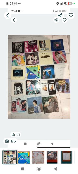 Single vinil varios 1€