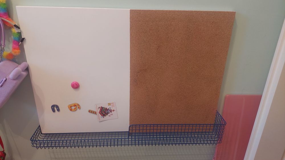 Tablica ikea z koszykiem