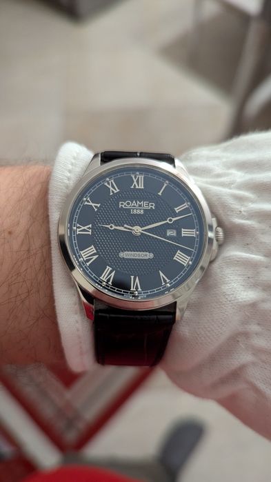 Часы Roamer Windsor швейцарские, годинник swiss sapphire