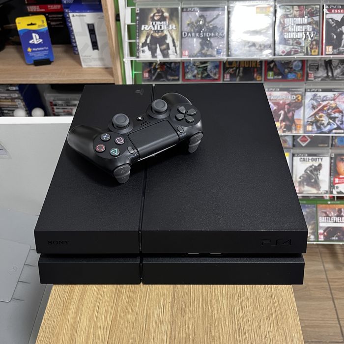 PS4 FAT 500GB + 10 ігор + Гарантія / Доставка Київ / Плейстейшн 4