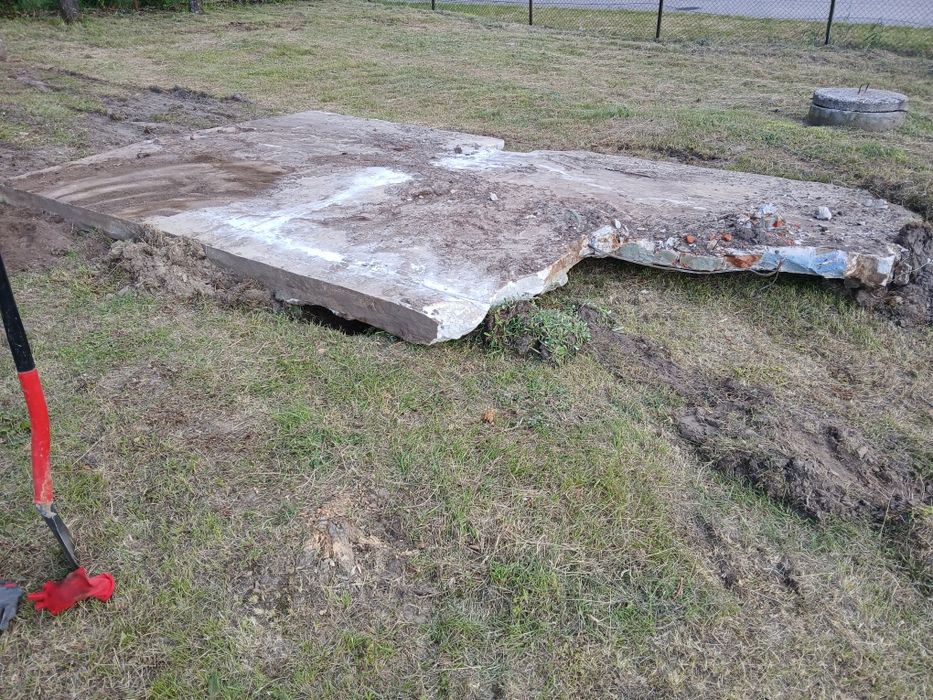 Oddam za darmo płyta betonowa