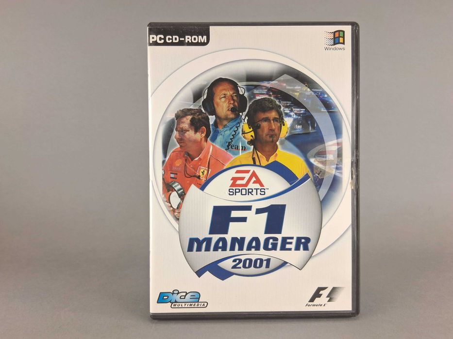 N001 F1 Manager 2001 PC CD-ROM EA Sports DICE Multimedia