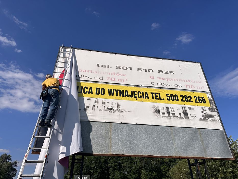 Baner plandeka 6 x 4 m