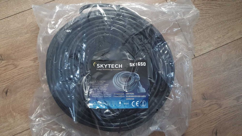 Przedłużacz około 50m 3x2,5mm2