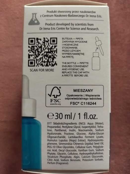 PHARMACERIS A HYALURO-SENSIBIOTIC intensywnie nawilżające serum