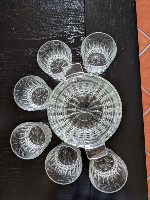 Conjunto de Cristal D'arques - Como Novo