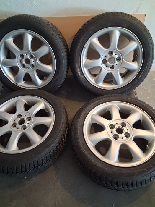 4 jantes com pneus para Mini ou BMW