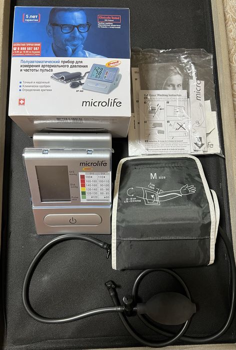 Тонометр полуавтомат Microlife BP A80 как новый