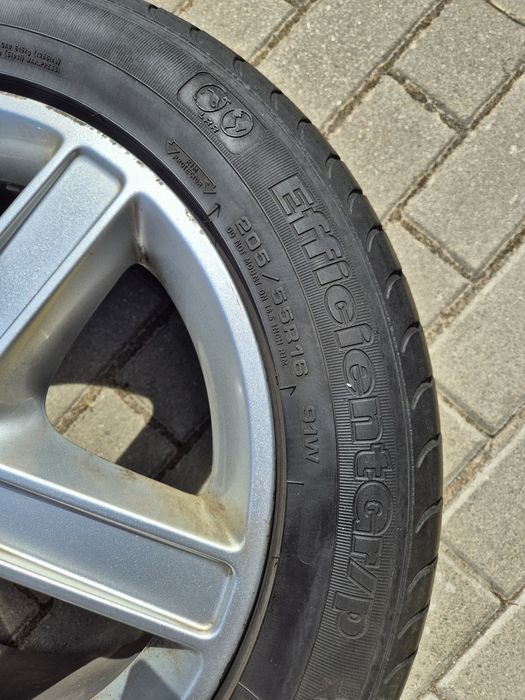 Felgi aluminiowe R16 z oponami