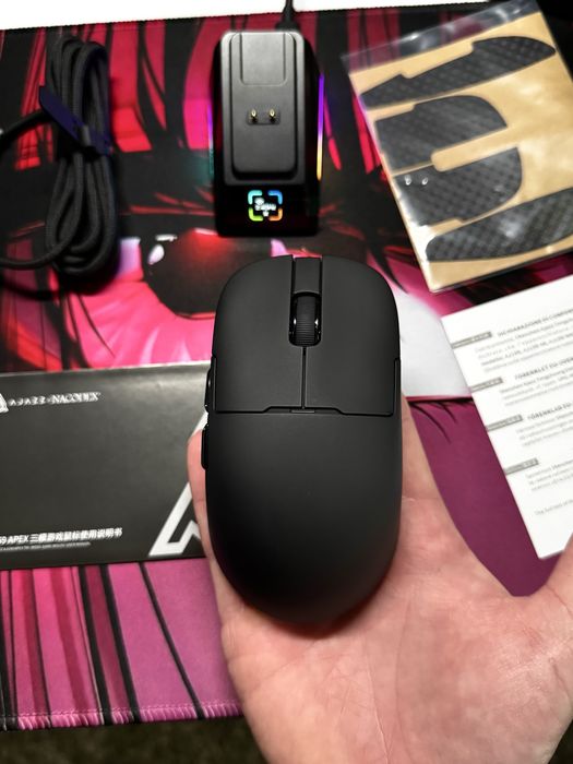 • Миша ігрова Ajazz AJ179 Apex Black 8K Гц / Huano •