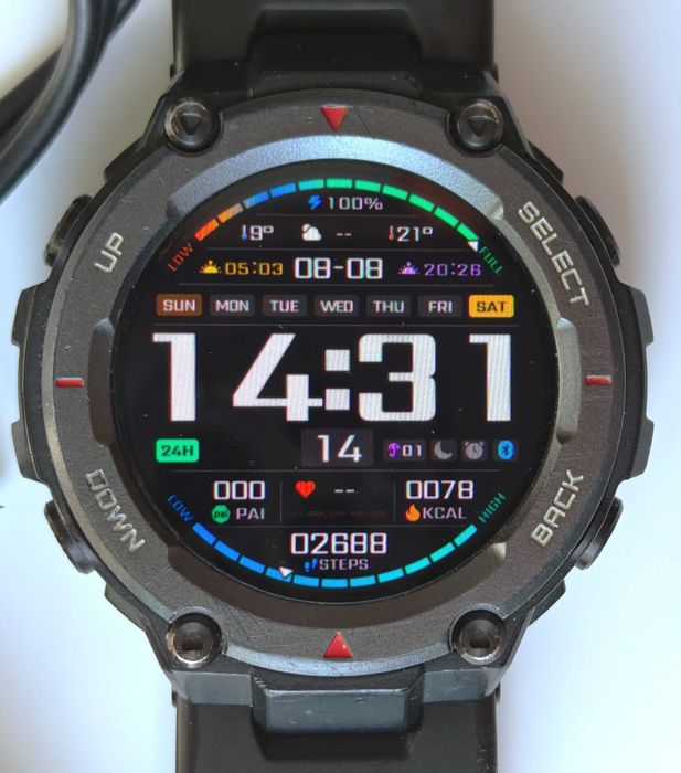 Smartwatch AMAZFIT T-REX PRO używany sprawny